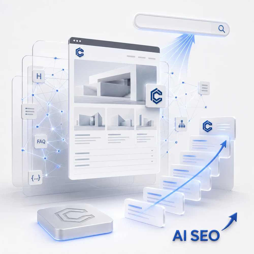 Структура сайта с AI SEO, понятная поисковым системам и нейросетям